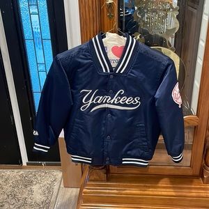 Youth size 8 Authentic Yankees jacket- unisex